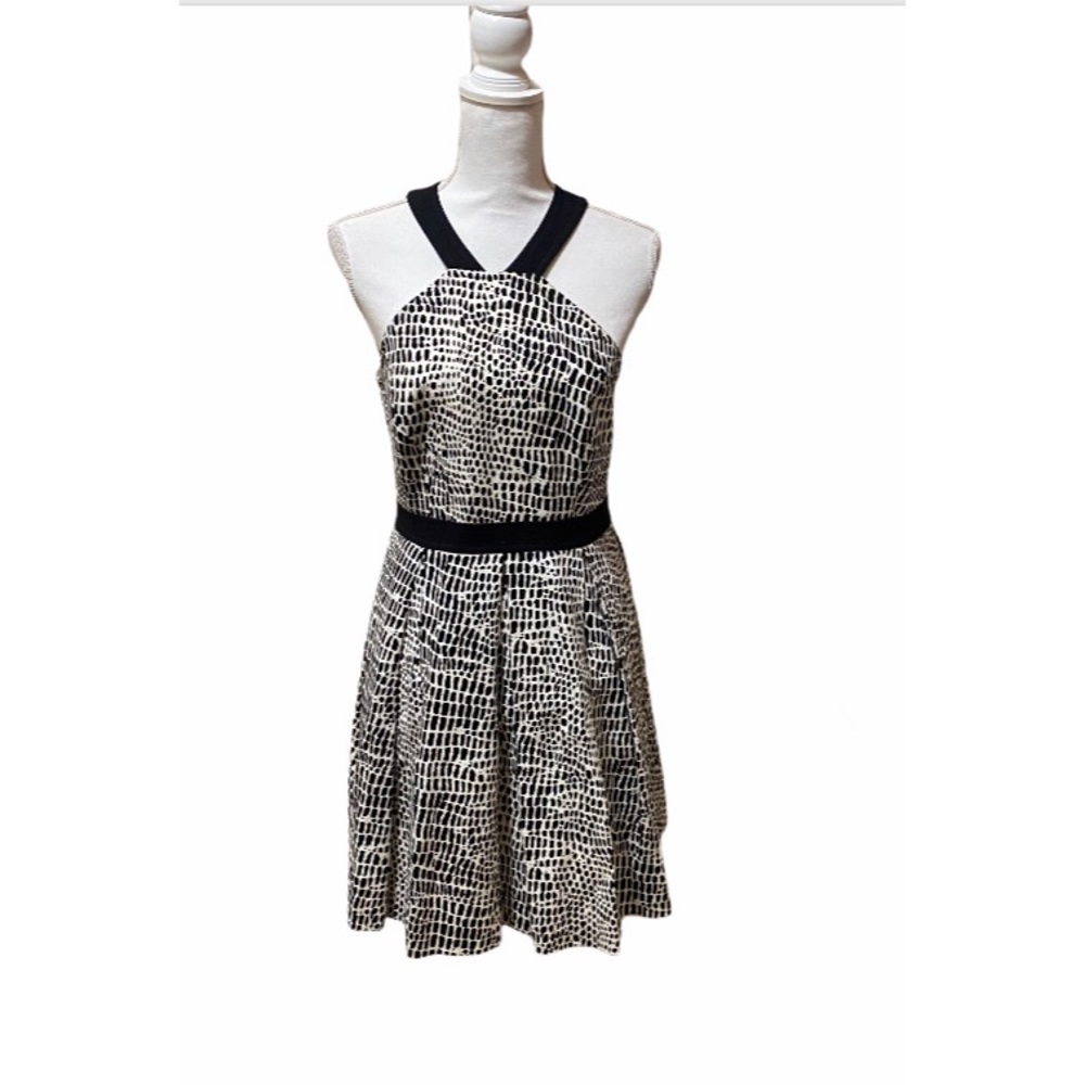 Zola' Print Cotton Fit & Flare Dress By TRINA TURK - Picture 3 of 16